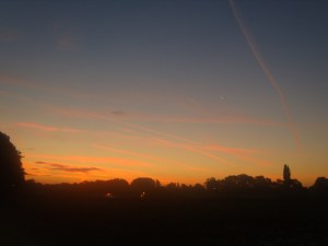 Peach Skies (Photo Credit: The Bottom of a Bottle - blog)